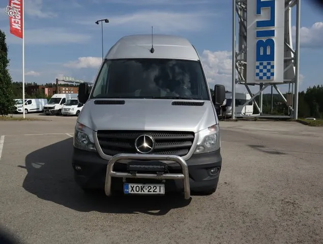 Mercedes-Benz Sprinter 319CDI-3,55/43K extrapitkä A4 A BlueTec - SIS ALV, P-A Lämmitin, K-A, Ilmastointi - Ilmainen kotiintoimitus Image 8